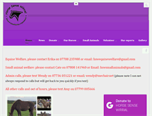 Tablet Screenshot of horsesensewirral.com